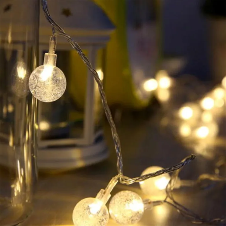 Globe LED String Lights Outdoor Ball String Lights for Patio party garden