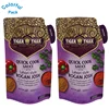 Small plastic bag doypack zip lock stand up mayler salt/pepper/cinnamon/curry powder spice bag packaging