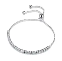 

wholesale Fashion Women Charms Jewelry 925 Sterling Silver Bracelets Bead Bangle