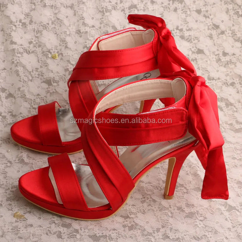 Red Special Occasion Shoes Sandals 