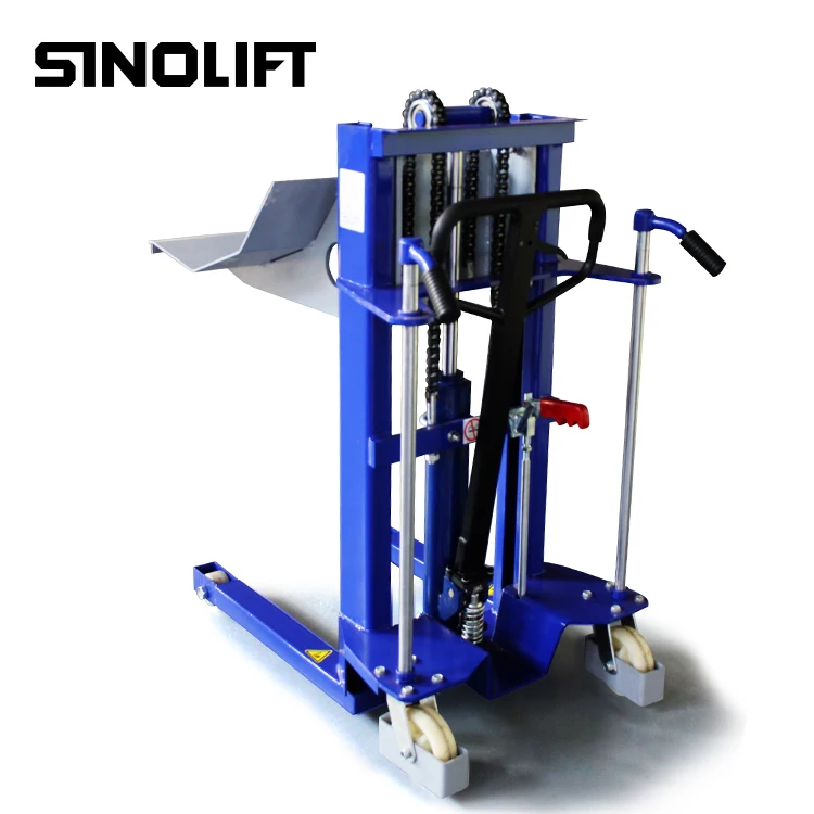 
SINOLIFT CTY1000-M700 simple acting hydraulic high quality paper roll lifter 