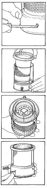 replacing the glass cylinder