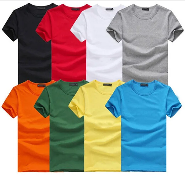 

100% Cotton Man Custom T Shirt Printed Your Brand Logo T Shirts Custom T Shirt Printing Blank T-Shirt Best Price Yiwu Qunliang