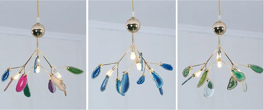 Nordic modern home lighting designer likes indoor chandelier  LED ceiling light