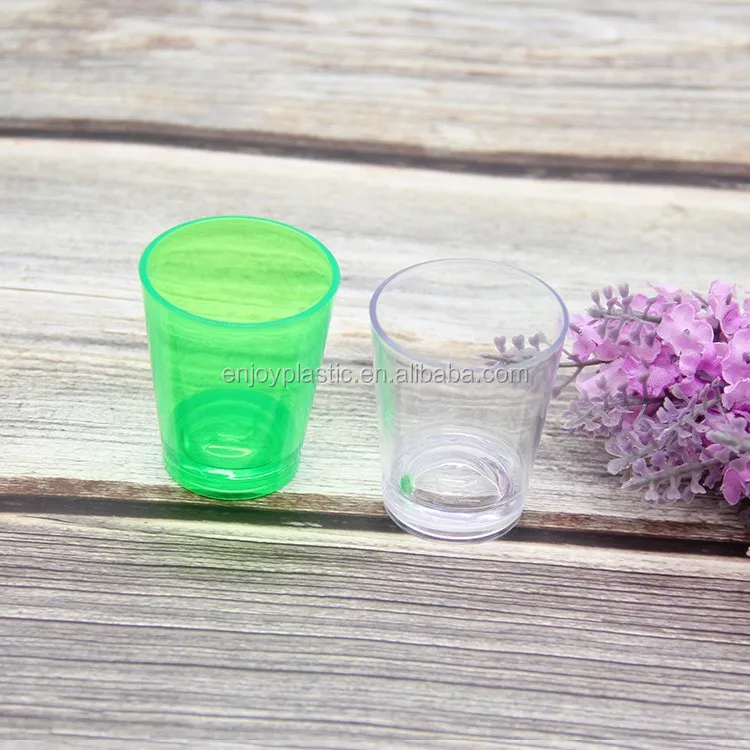 Bpa Free Tasting Cups Plastic Shooter Cup Custom Plastic Mini Beer Mug
