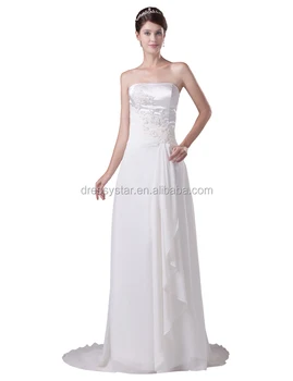 vestido branco chiffon