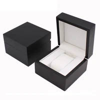 

Slot 1 Black Wood Piano Finish Single Watch Storage Display Box