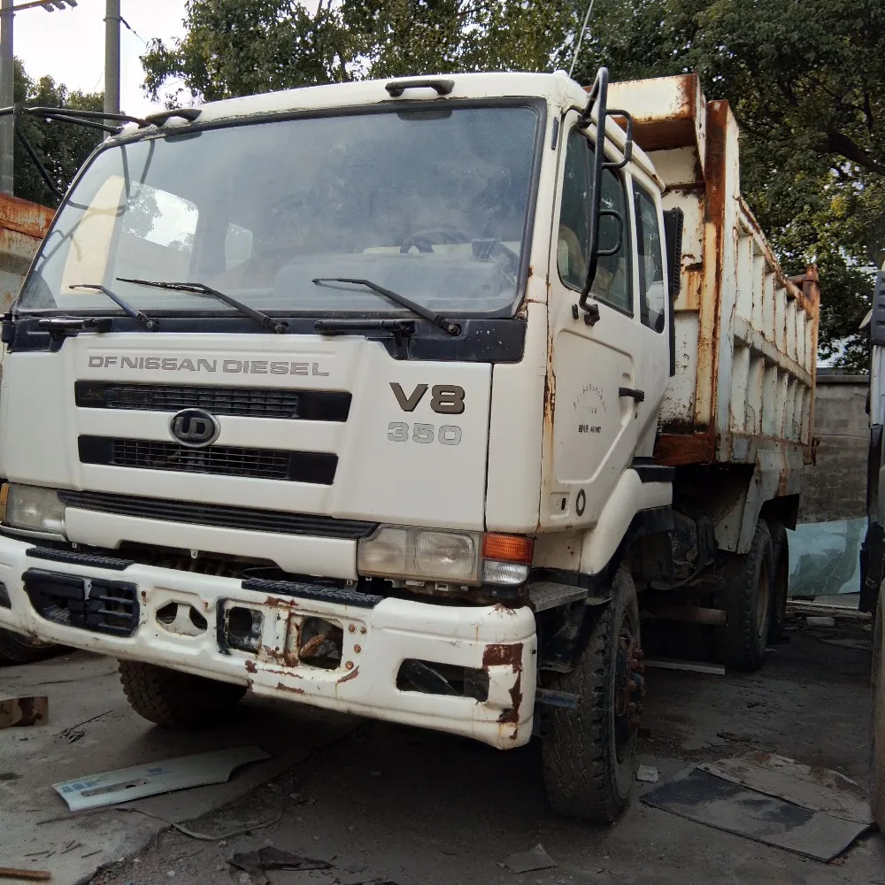 来自日本的 6x4 cwb536 原装日产 ud 二手自卸车,马力 350hp