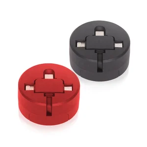3 1 Retractable USB Charging & Data Cable Micro USB & Type C
