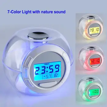 7 Geleidelijke Kleur Colrful Led Licht Met 6 Natuurlijke Geluid Wekker Slaapkamer Klok - Buy Slaapkamer Klok,Led Wekker,Digitale Wekker Product on ... 7 Geleidelijke Kleur Colrful Led Licht Met 6 Natuurlijke Geluid Wekker Slaapkamer Klok - Buy Slaapkamer Klok,Led Wekker,Digitale Wekker Product on ...