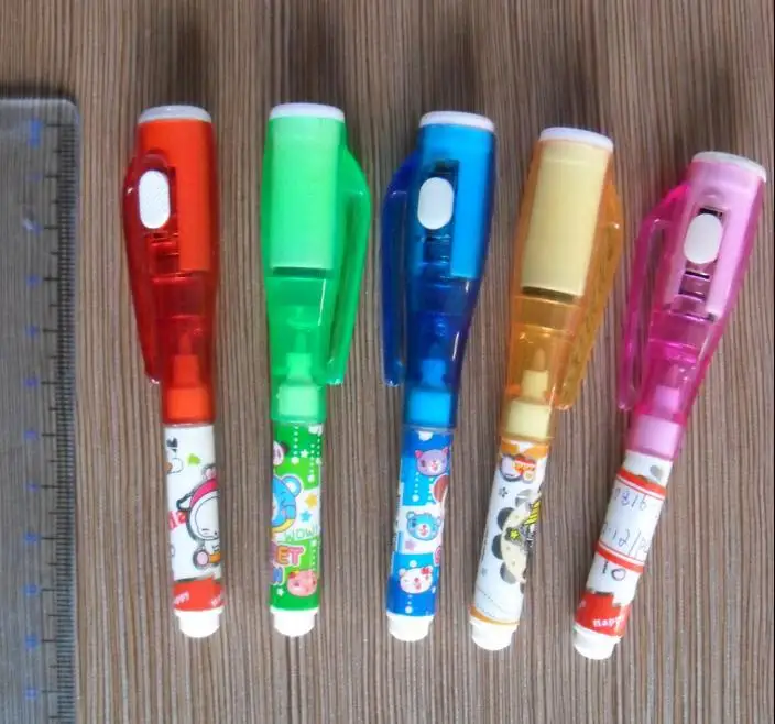 Kids Party Toys Disappearing Ink Pens With Uv Dark Light Uv Permanent Marker Pen Ch0816s Buy