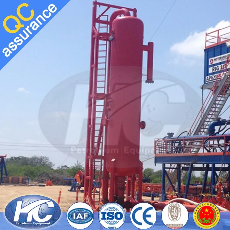 Oilfield Asme Solid Gas Separator /gas Buster For Well Test Buy Asme