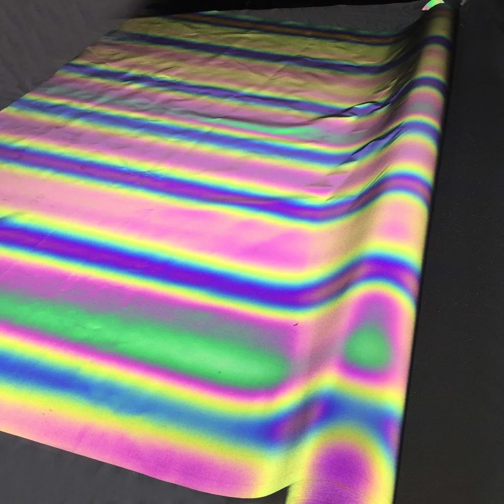 High Visibility Colorful Purple Reflective Fabric Tape Buy Purple