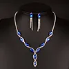 Wholesale bridal accessories crystal wedding necklace jewelry sets