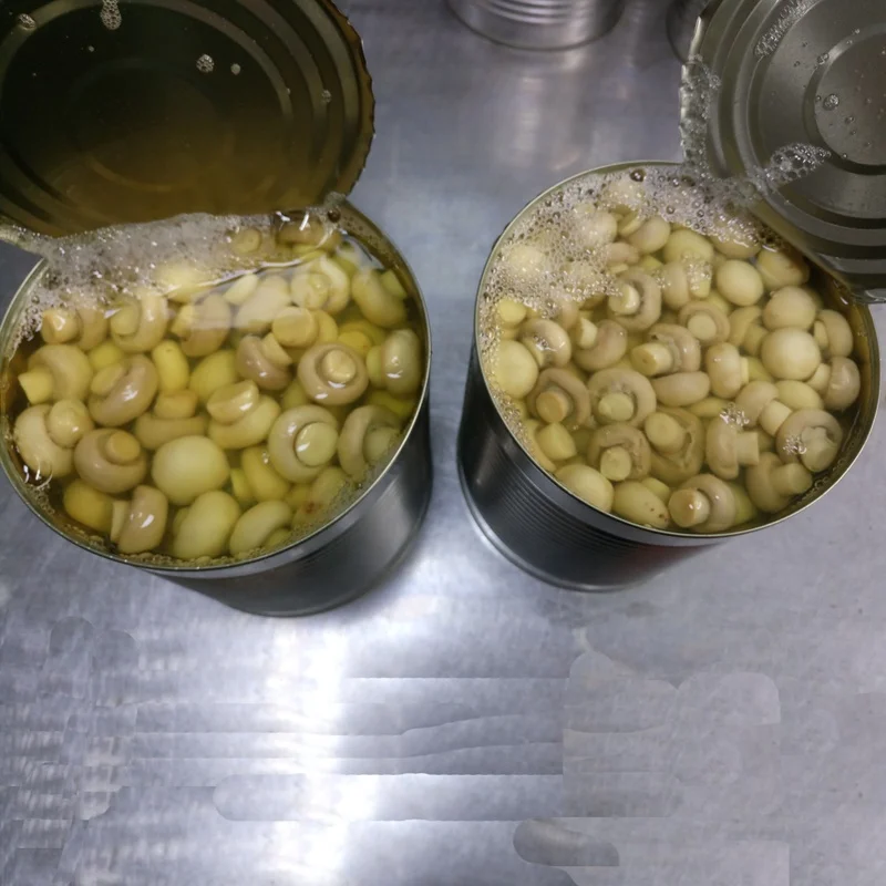 
Whole Pickled Mushrooms in tins 