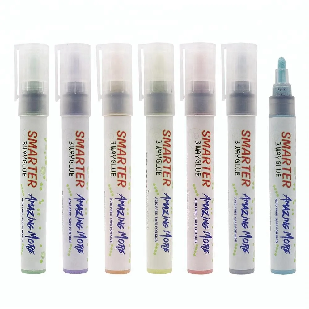 
Low price DIY painting glitter glue for decoration 