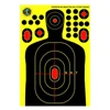 FUGEN The Highest Quality Adhesive Back Multi-Color 8-Inch Bull's-Eye Targets Perfect