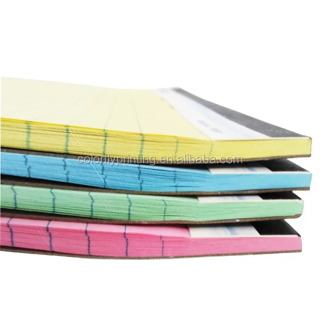 Cheap Writing Notepad Custom Print A4 Lecture Pad Yellow Legal Pad