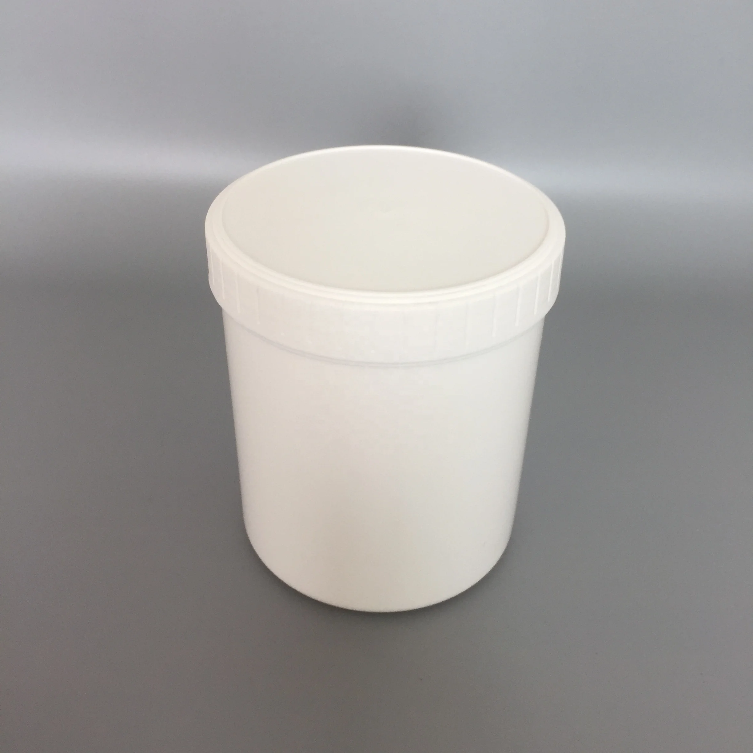 1l Small Size Plastic Bucket With Screw Lid Seal Clear Black Buy