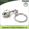 Custom Beautiful Metal 3D Air Plane Keychain For Promotional
