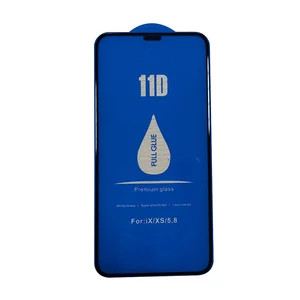 Dustproof Tempered Glass Screen Protector iPhone X XS
