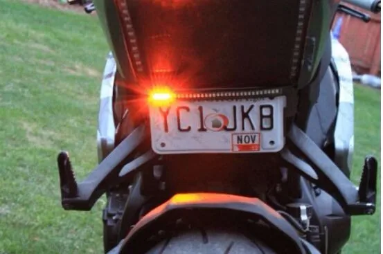 12V Motorcycle Flexible Light Strip Rear Tail Brake Stop Turn Signal Lamp