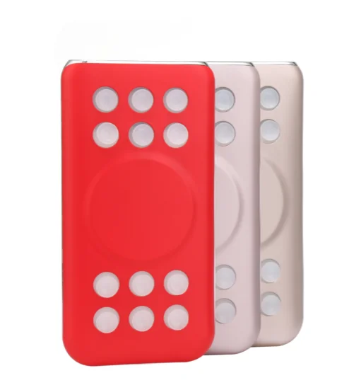 

Suction Cup Real Capacity 5000Mah Mobile Charger Portable Wireless Power Bank, Blue;red;etc.