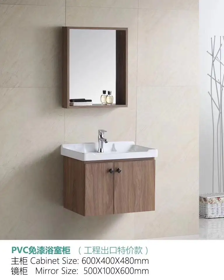 Modern Design Bathroom Used Bath Pvc Vanity Washbasin Cabinets