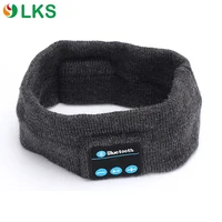 

New design smart earphone Washable soft headband stereo wireless sleep hat headphones