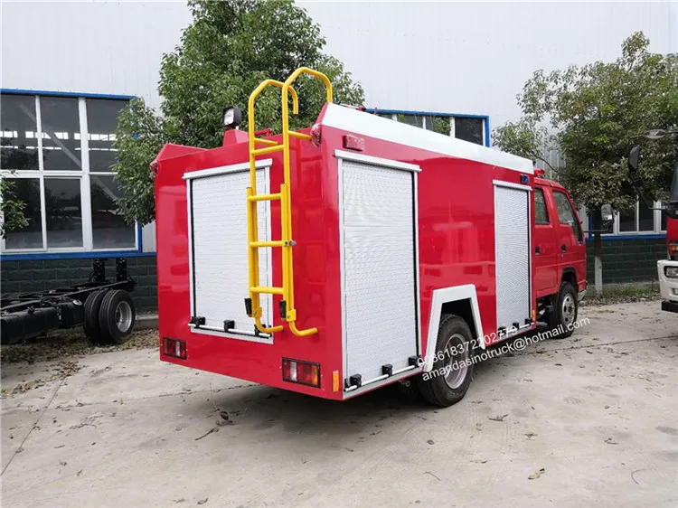 Foton Forland Brand New Double Cab Fire Truck Specifications Fire