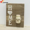 HOME rustic farmhouse Mason Jar Wall Art