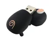 Black Pig USB Flash Drive Cute Animal Pen Drive Gift Cartoon Pendrives 4GB/8GB/16GB memory stick Wholesale 128GB