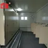containerized movable construction stie flat pack toilet container