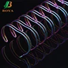 Newest Rainbow Color Twin Ring Wire For Book Binding Double Loop Wire