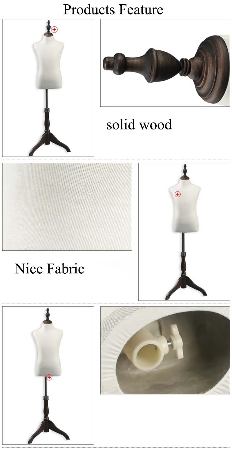 Xinji New Design Fabric Kids Baby Mannequins Child Torso Mannequin For