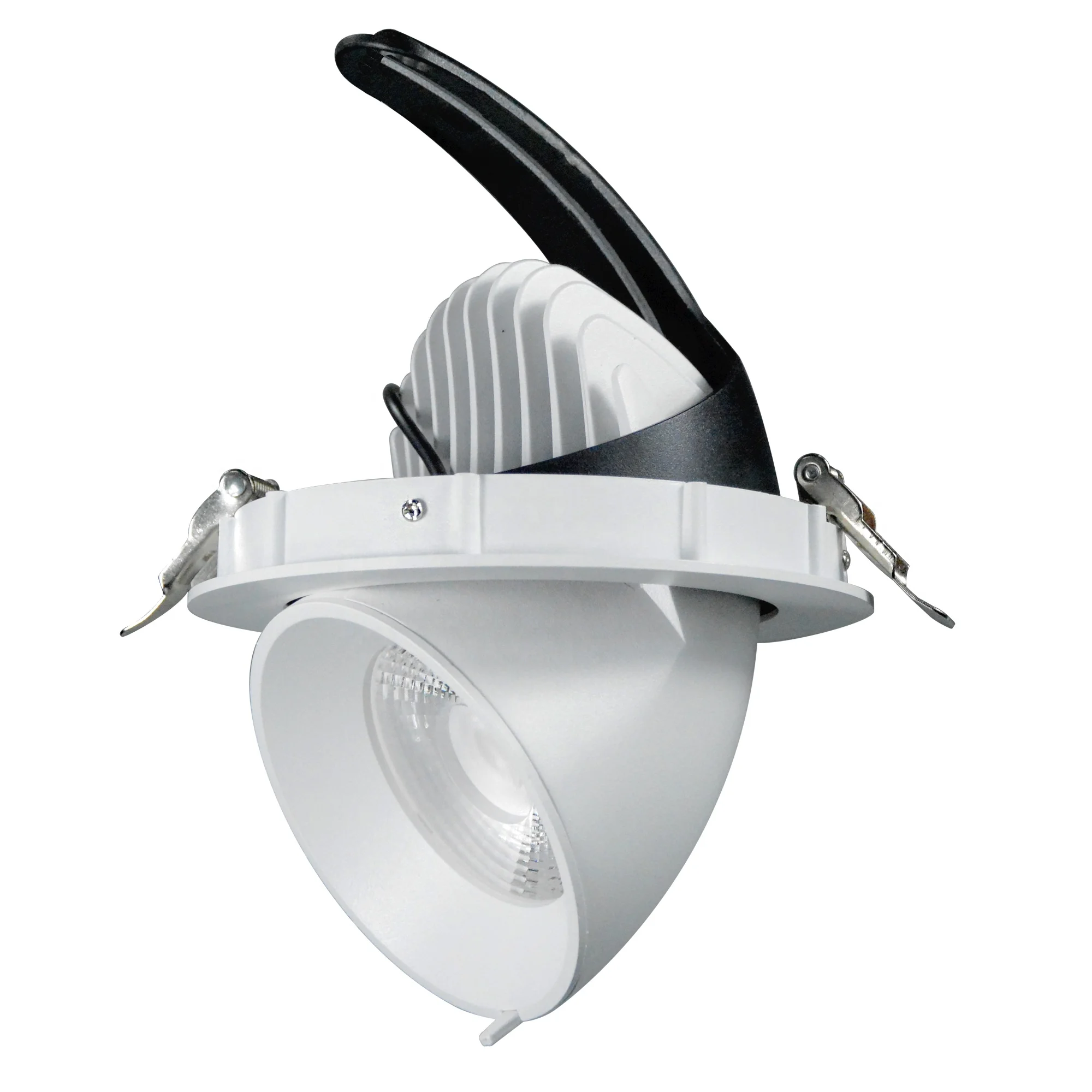 RS2001-0740A2  175mm cuthole 40w 50w  elephant trunk led downlight  gimbal downlight