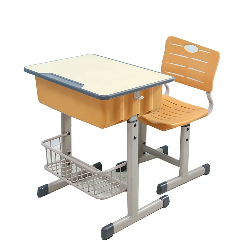 New Design Steel School Desk Student Desk And Chair Used School