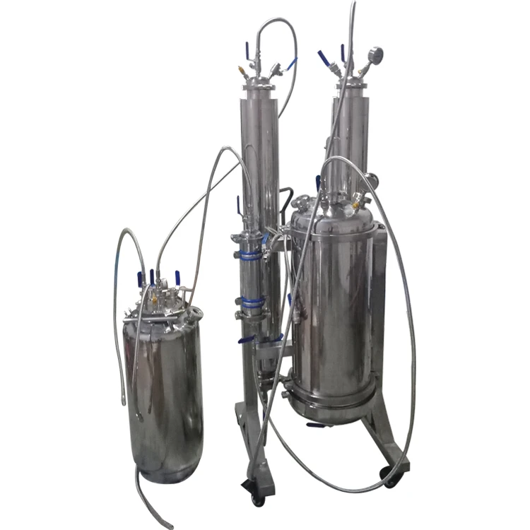 
Factory 5LB 10LB 20LB hydrocarbon extractor BHO Extraction Machine with Recovery Tank and stand  (62165733660)