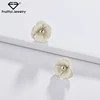 fashion simple Jewelry Double Layered colorful single flower design stud earring for women spring and summer