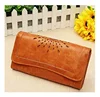 New Design Beautiful Luxury High End Long Ladies Leather Wallets