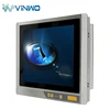 IPC 12 inch front panel waterproof Ip65 touch screen panel pc,all in one pc with 5 wire resistive touch screen