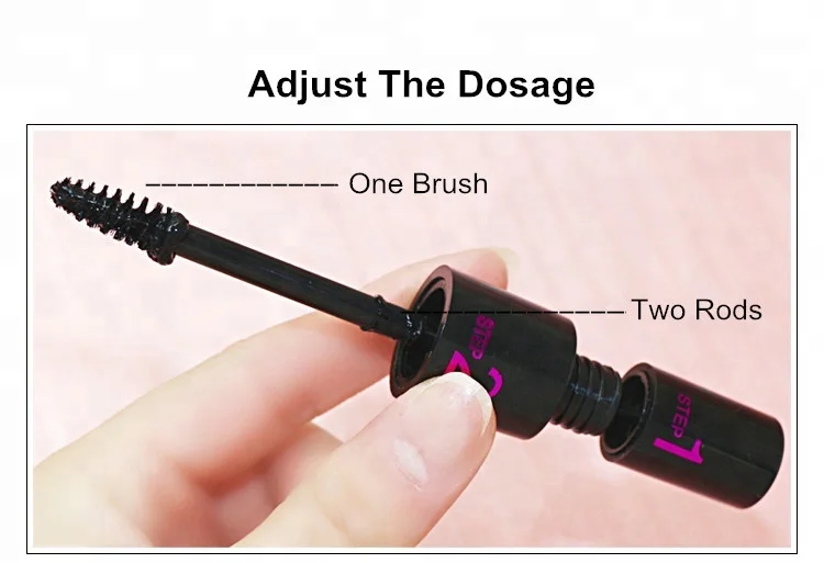 New 2 In 1 One Brush Two Brush Stem Mascara Tube Packaging Buy