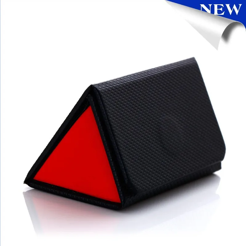 

Triangle Style Custom Cufflinks Box Wholesale Gift Box, Pink