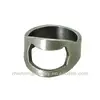 stainless steel Finger Ring Beer Bottle cap Opener,Bottle Opener Ring