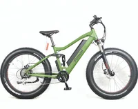 

Full suspension fat tire electric bike/full suspension electric mountain bicycle/Chinese electric bike for sale