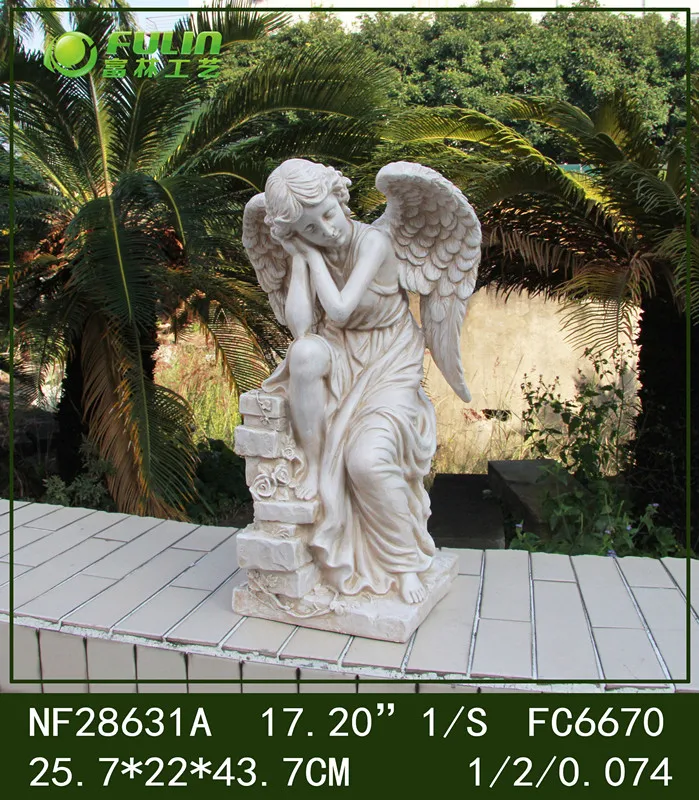 resin angel statues for garden