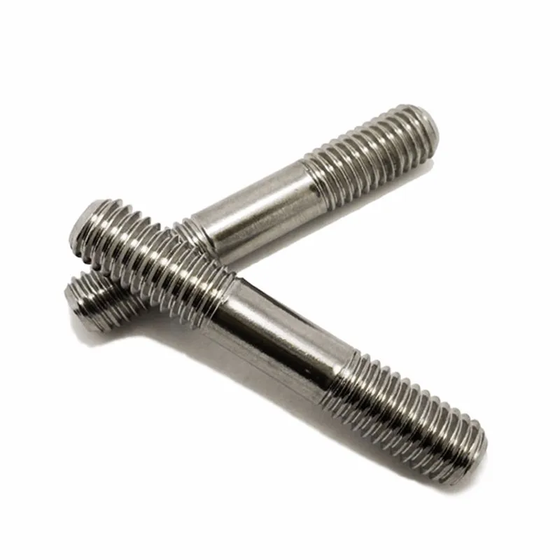 M10 M16 Stainless Steel Ss 304 316 Double End Studs Din939 Buy