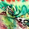 Poly georgette / polyester chiffon fabric