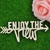 Factory Direct Sale Decoration Wood Word Shape