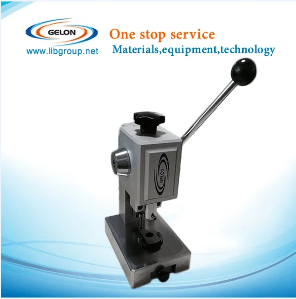 Coin Cell Stamping Machine With Standard Coin Cell Typescr20xx Cells